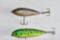 2 fishing lures