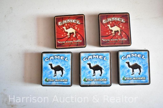Camel Cigarette Tins