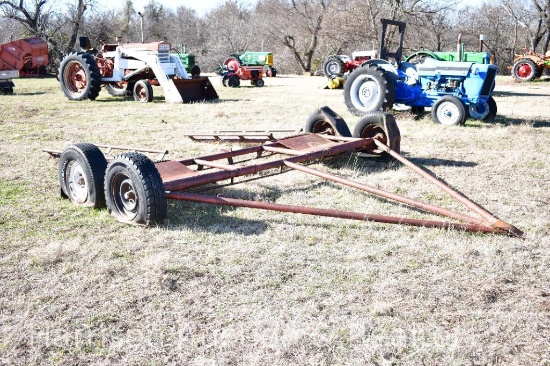 Swelter trailer with foldable ramp