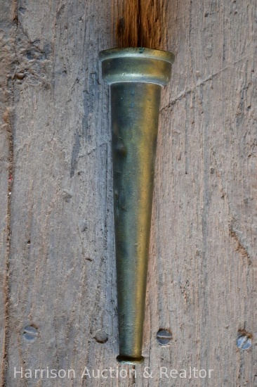 Vintage Elkhart Brass MFG Co. fire nozzle