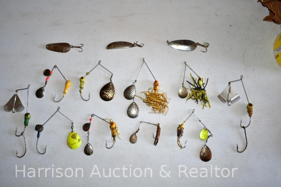 Vintage fishing lures