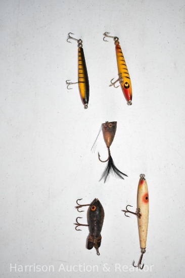 Vintage fishing lures