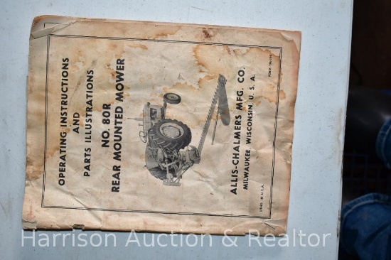 Operating Instructions and parts manual