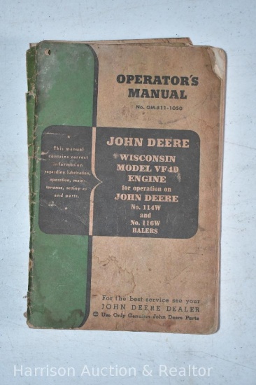 John Deere Operators manual