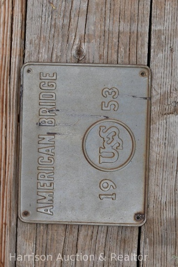 Americal bridge sign/plaque