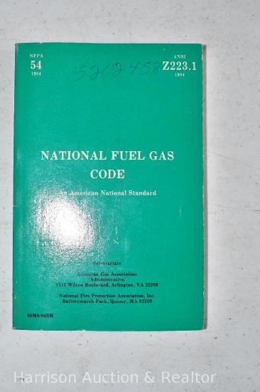 National fuel and gas codes