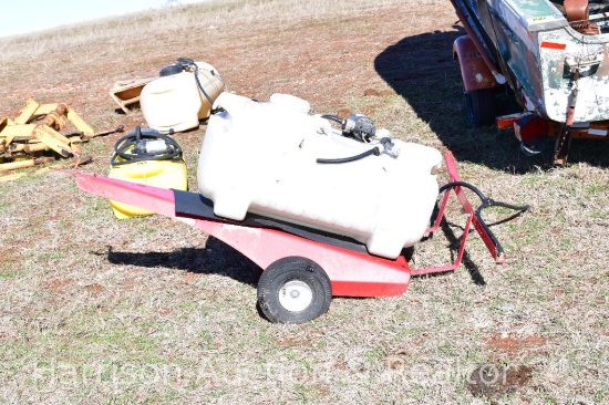 pull behind sprayer