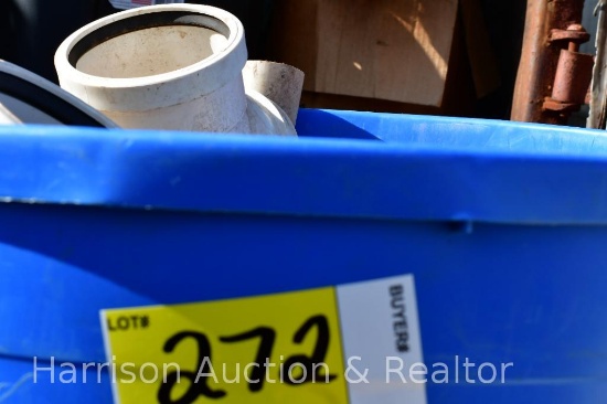 Assorted PVC Pipe and Fittings