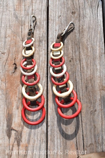 Selulose harness red and white rings