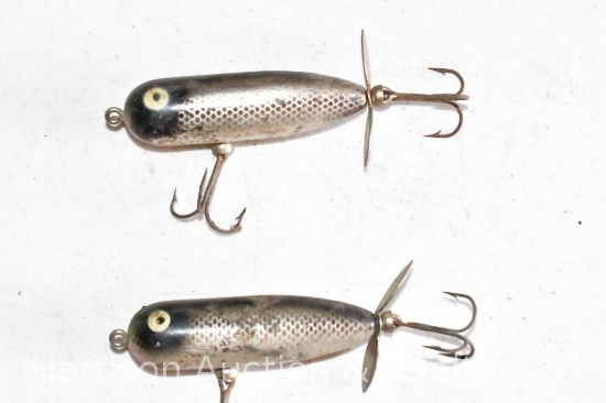 2 Vintage 3 in Heddon Baby Torpedo