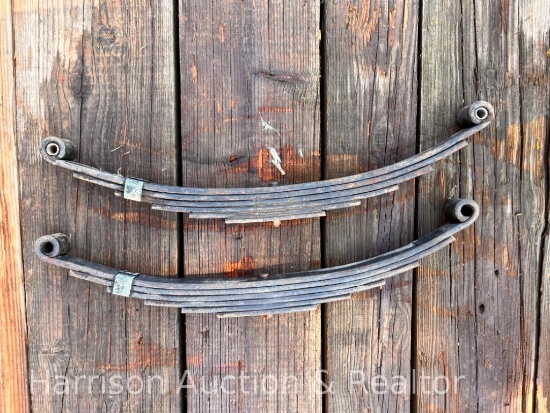 Leaf springs six leaf Double eye
