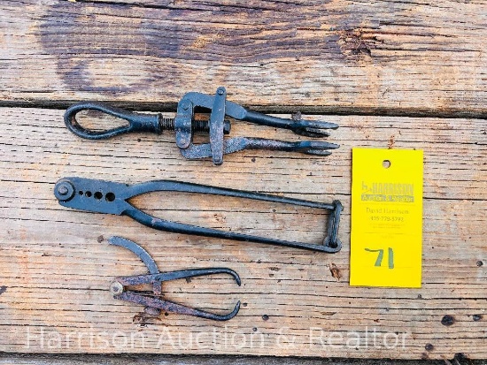 Vintage antique Assortment of tools
