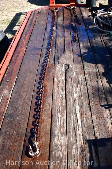 Caterpillar hook and eye heavy duty chain