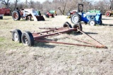 Swelter trailer with foldable ramp