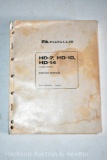 Tractor service manual