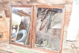 2 Heavy framed Mirrors