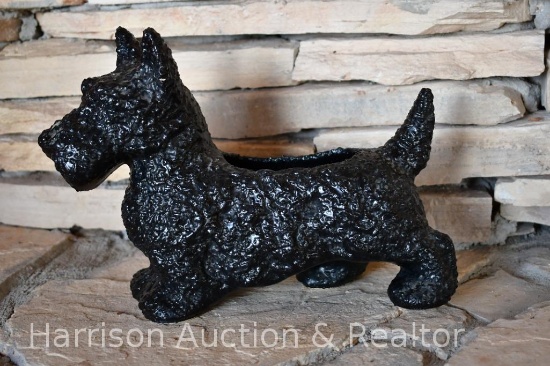 Scottish Terrier Black Planter