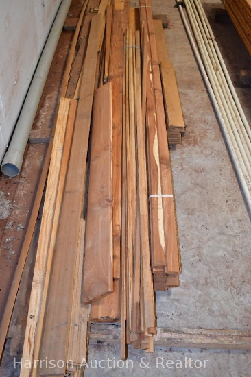 Assorted Cedar boards and live edges