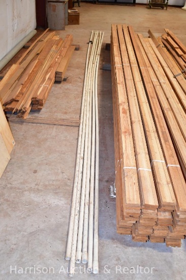 6 sticks of PVC pipe
