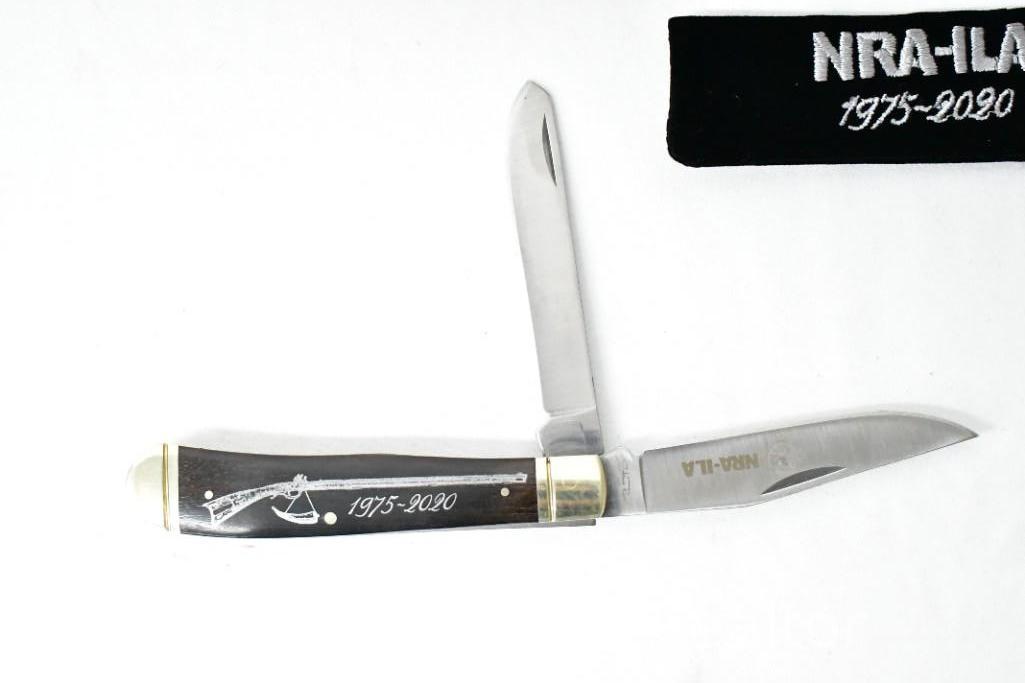NRA ILA 45TH ANNIVERSARY KNIFE | Proxibid