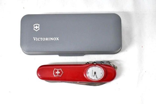 RETIRED 91MM VICTORINOX TIMEKEEPER SWISS ARMY POCKET KNIFE