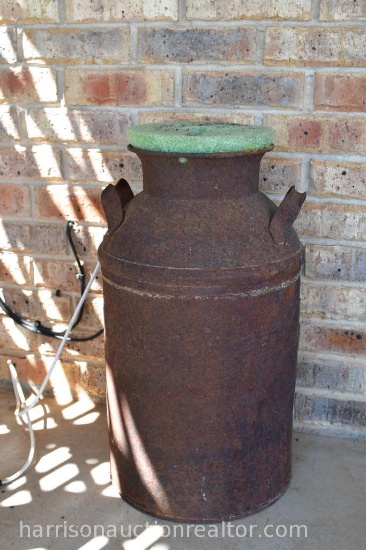 2ft vintage milk can jug