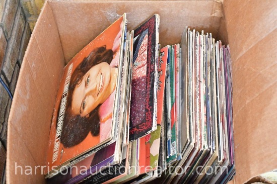 Assorted vinyl records