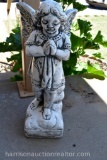 Garden angel statue
