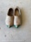 Vintage Pair WOODEN Shoes DUTCH KLOMP HOLLAND WINDMILL Hand Carved CLOGS