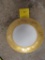Vintage Germany Schonwald porcelain Hand Painted Gold Trim Plate