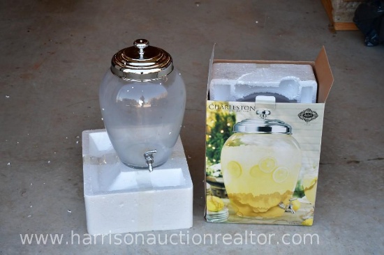 Charleston Glass Beverage Dispenser