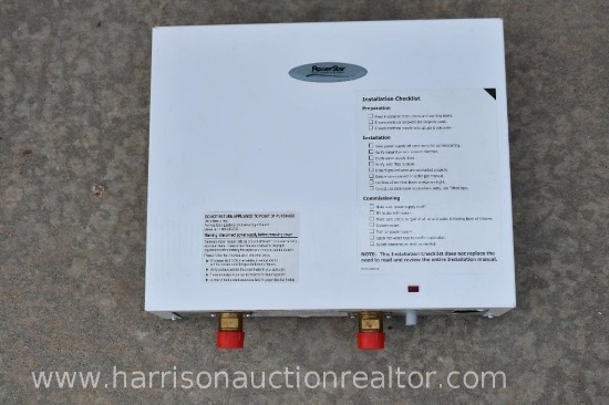 Powerstar electric tankless hot water Tank