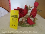 Vintage Cardinal Bird Figurine