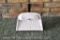 Vintage 1950s MCM Decoware Pink Floral Dustpan