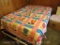 Full sized Antique handmade quilt