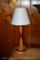 Wooden Spindle Table Lamp
