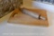 Wooden cutting board and rolling pin