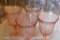 Vintage Pink Depression Glasses