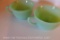 Jadeite cups