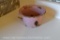 Vintage Pink and Black Enamel ware