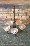 6 LIGHT CHANDELIER