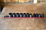 1/2in Snap on Sockets with Organizer