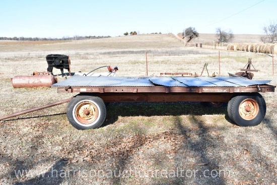 13FT 6IN X 7FT 6IN X 4 WHEEL TRAILER