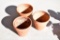 3 Terra Cotta Planters