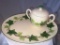 Ivy American by FRANCISCAN Sugar Bowl & Lid and Platter