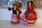 Vintage Monaco and Folklore Souvenir Dolls