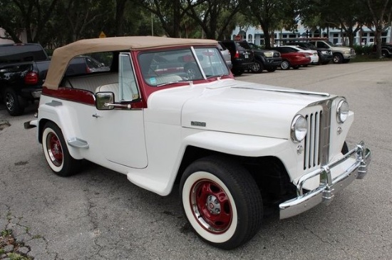 1949 Willys Jeepster "Restomod" Convertible.Fresh restoration and modificat