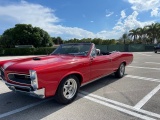 1967 Pontiac Tempest Lemans Convertible.389, 4 speed manual.Power steering.