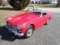 1967 MG Midget Roadster Convertible. Bright Red with Black interior and con