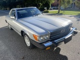 1985 Mercedes-Benz 380SL Convertible. 1 Owner From New. Original Window Sti